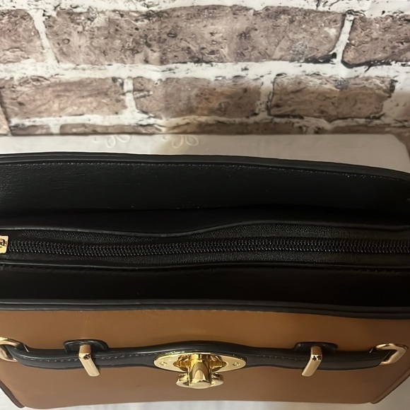 Adrienne Vittadini Wall Street Style Crossbody Handbag - Picture 7 of 11